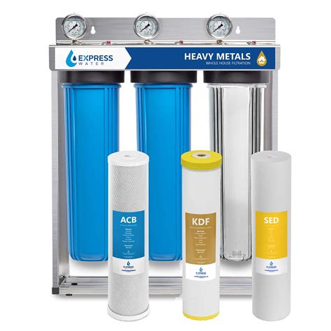 Heavy Metals Whole House Water Filter 